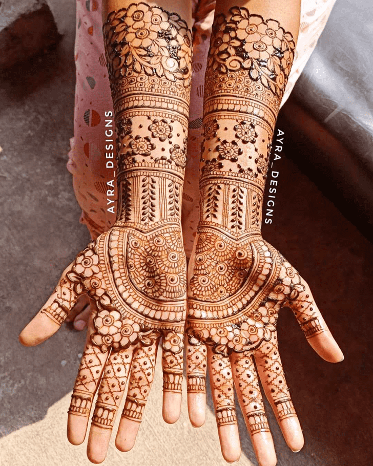 Mesmeric Dalhousie Henna Design