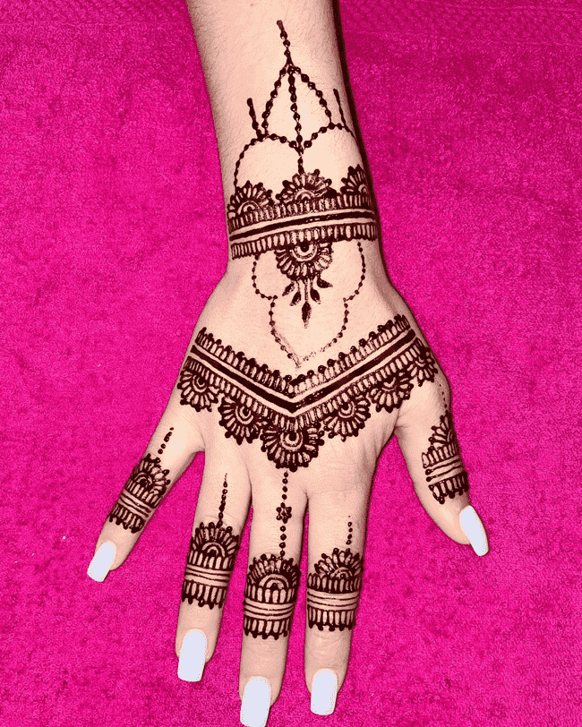 Fair Darjeeling Henna Design