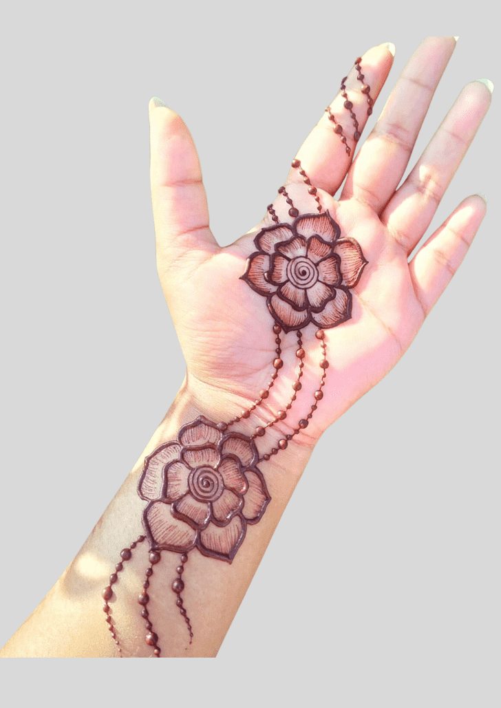 Fetching Deepawali Henna Design