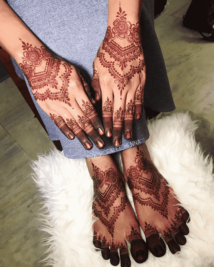 Gorgeous Dehradun Henna Design