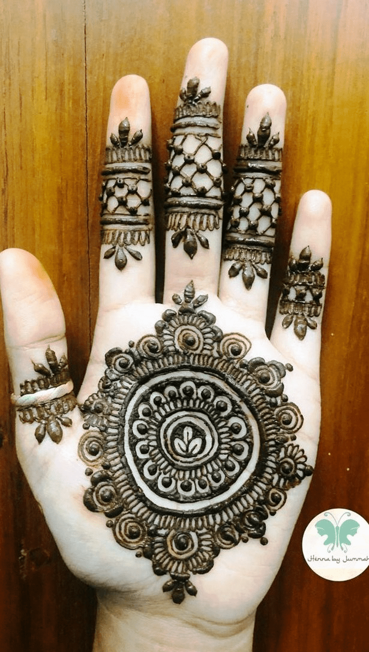 Classy Denmark Henna Design