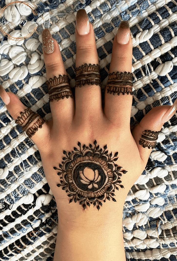 Magnificent Denmark Henna Design