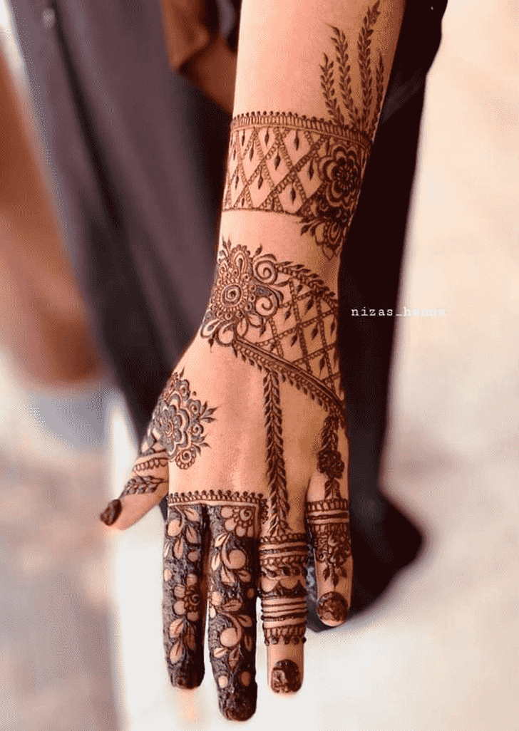 Charming Denver Henna Design