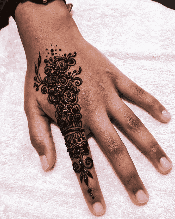 Lovely Denver Mehndi Design