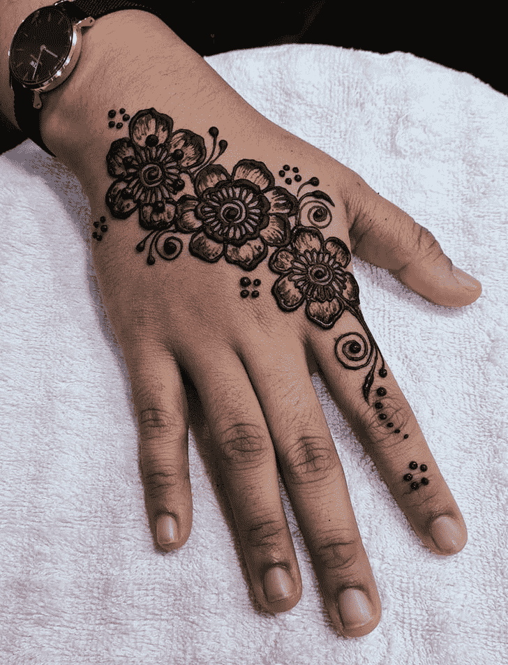 Magnetic Denver Henna Design