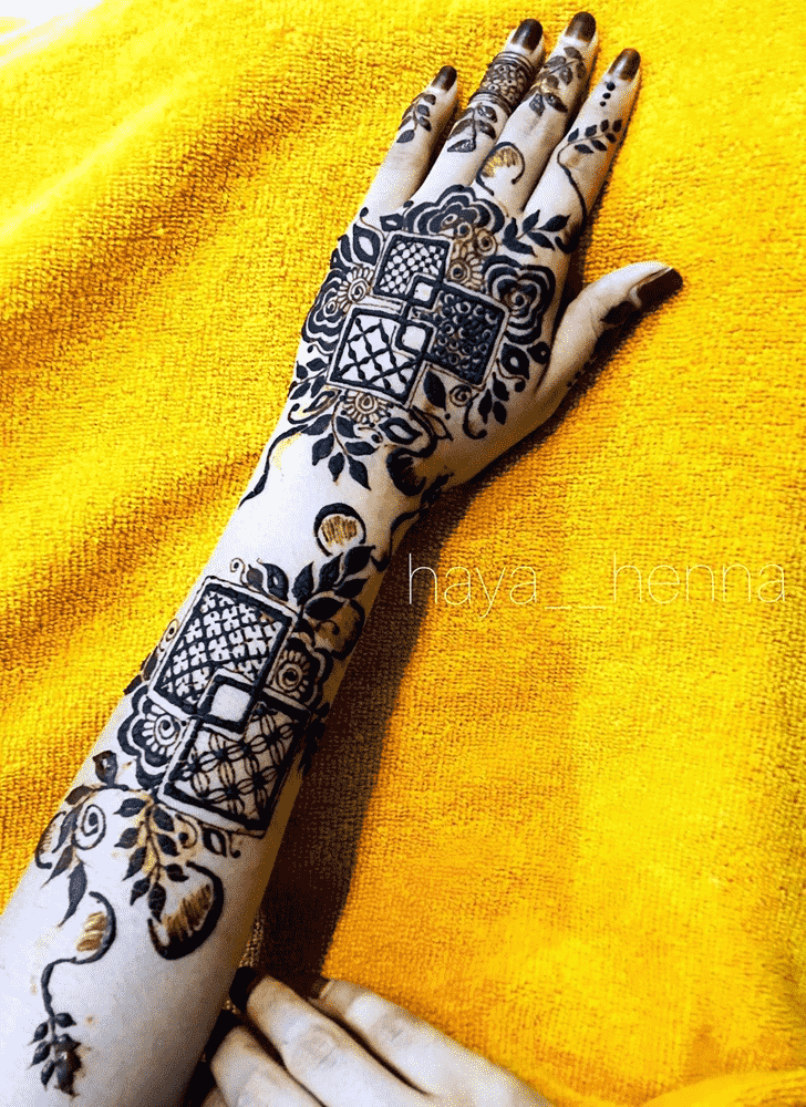 Admirable Desi Mehndi Design