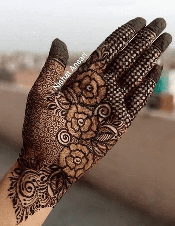 Lovely Dhaka Mehndi Design