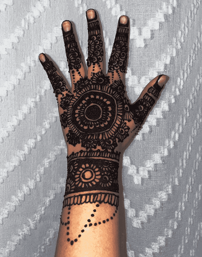 Adorable Dharamshala Henna Design