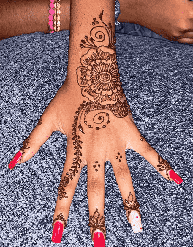 Alluring Dharamshala Henna Design