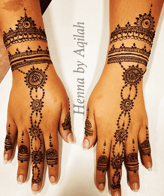 Bewitching Dharamshala Henna Design