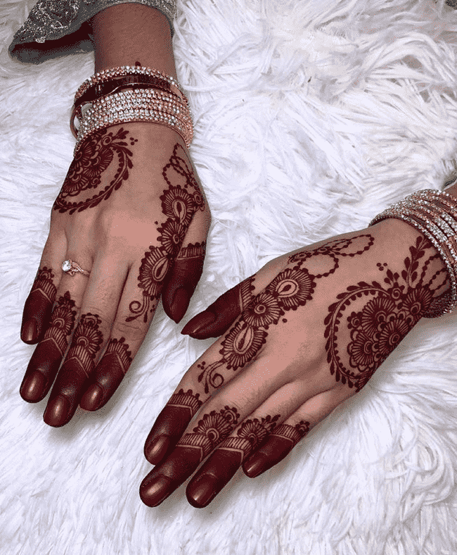 Delightful Dharamshala Henna Design