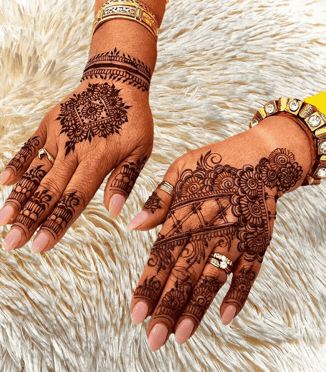 Excellent Dharamshala Henna Design