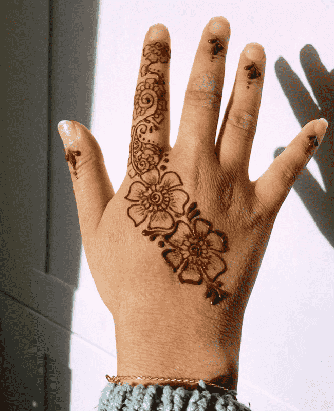 Good Looking Dharamshala Henna Design