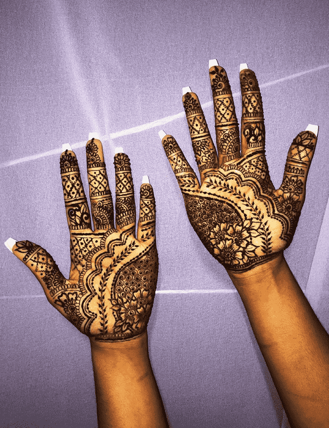 Gorgeous Dharamshala Henna Design