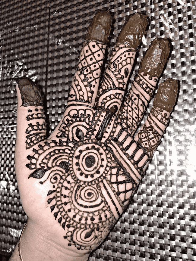 Inviting Dharamshala Henna Design