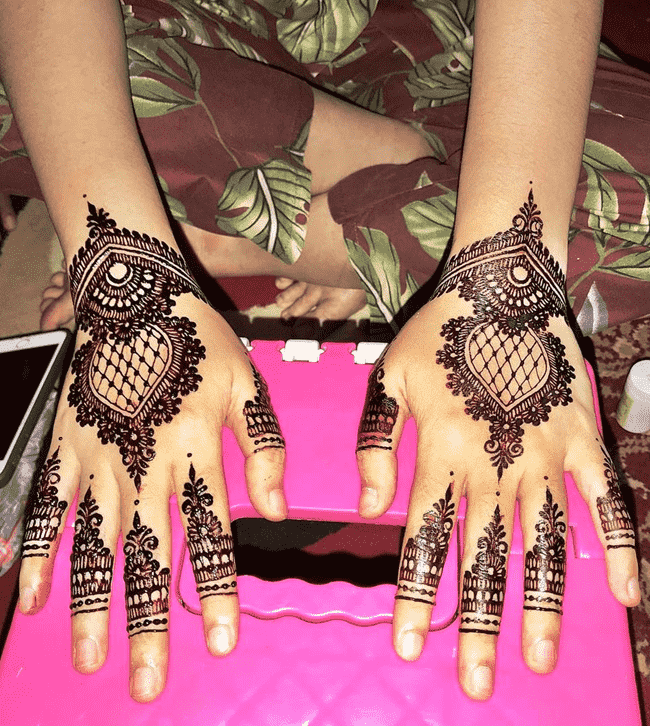 Magnetic Dharamshala Henna Design