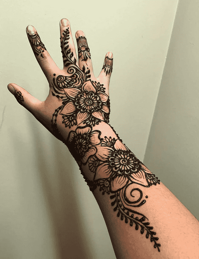 Magnificent Dharamshala Henna Design