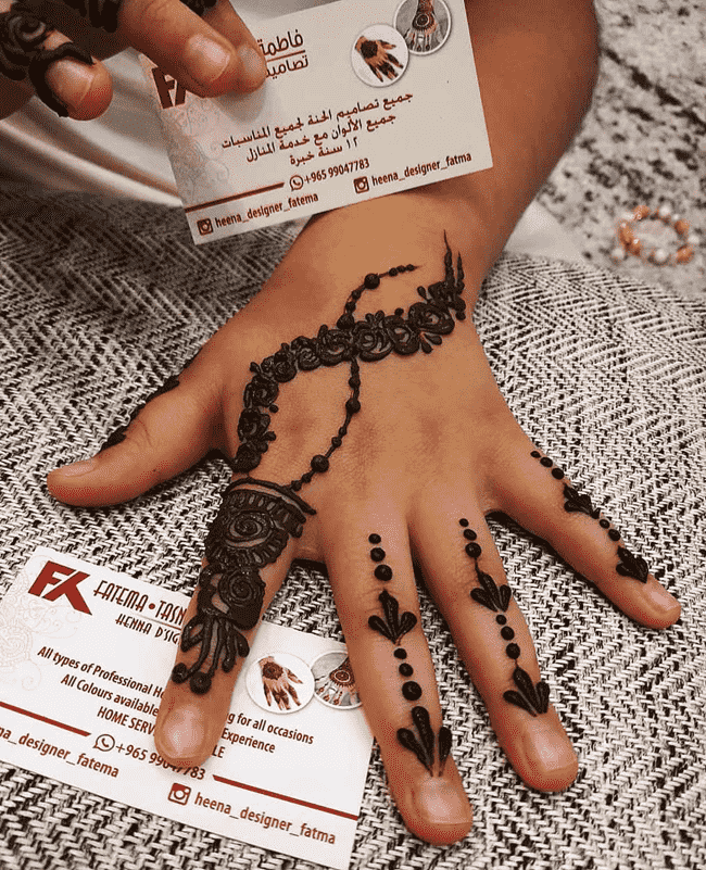 Resplendent Dharamshala Henna Design