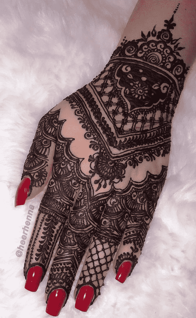 Stunning Dharamshala Henna Design