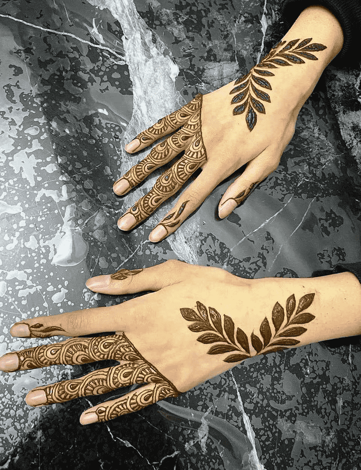 Fine Dharan Henna Design