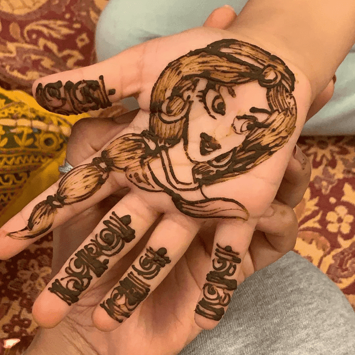 Refined Disney Henna Design