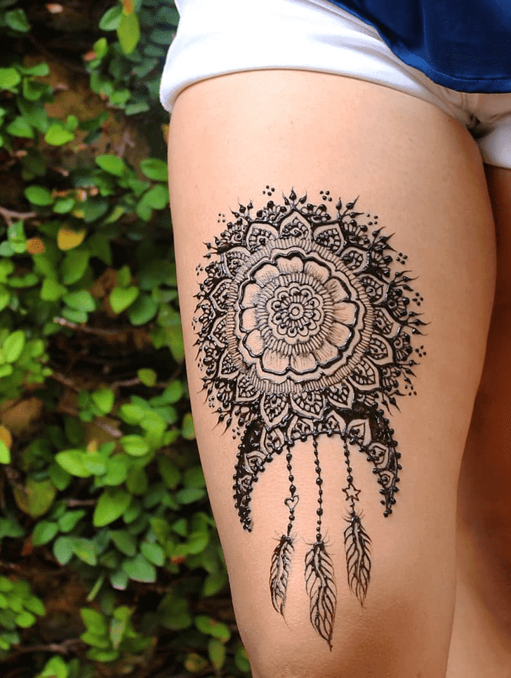 Lovely Diwali Henna Design