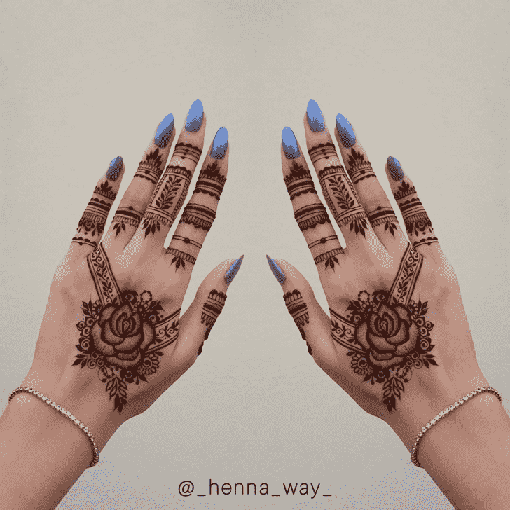 Appealing Dubai Henna Design