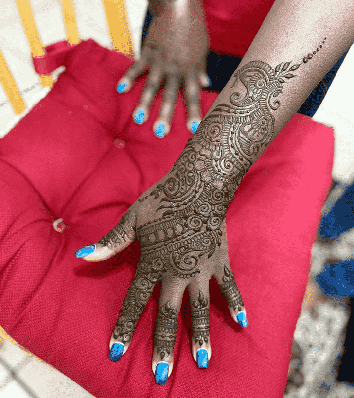 Ideal Dulhan Henna Design