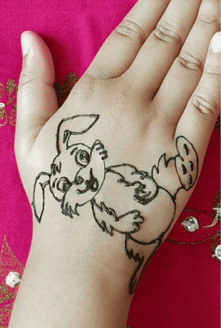 Wonderful Easter Mehndi Design