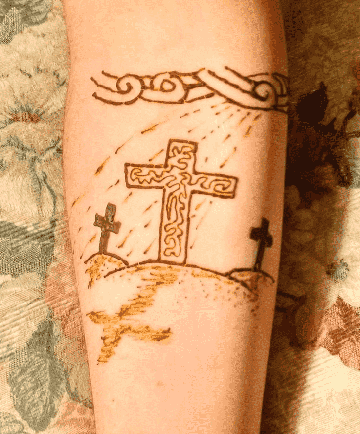 Ideal Easter Henna Design