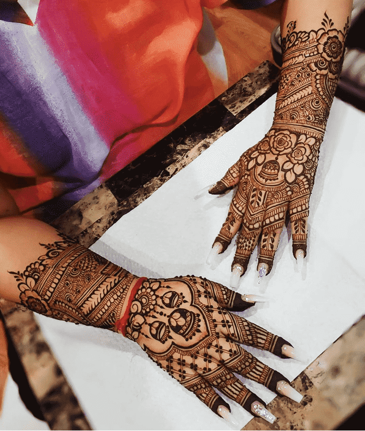 Magnificent Egyptian Henna Design