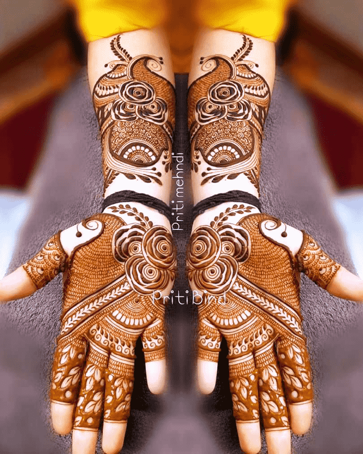 Beauteous EID Henna Design