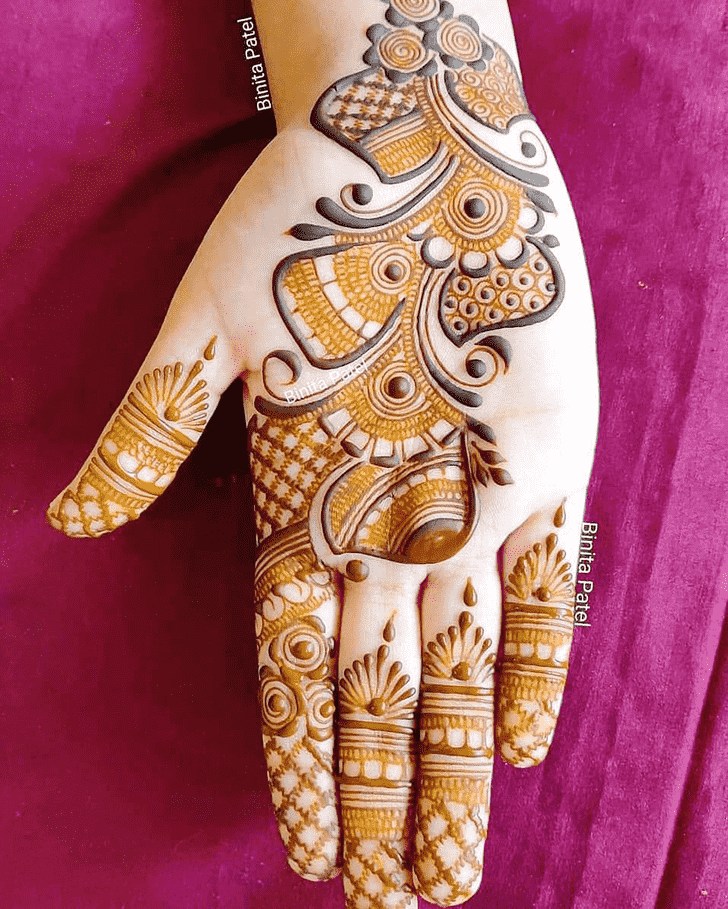 Good Looking EID Henna Design