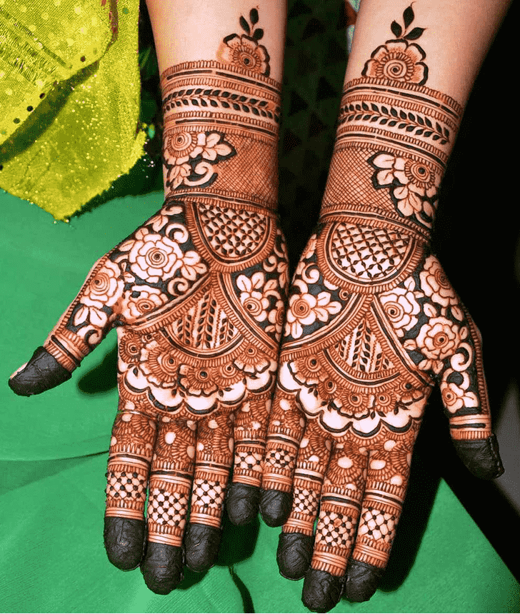 Magnetic EID Henna Design