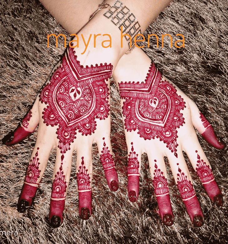 Pretty EID Henna Design