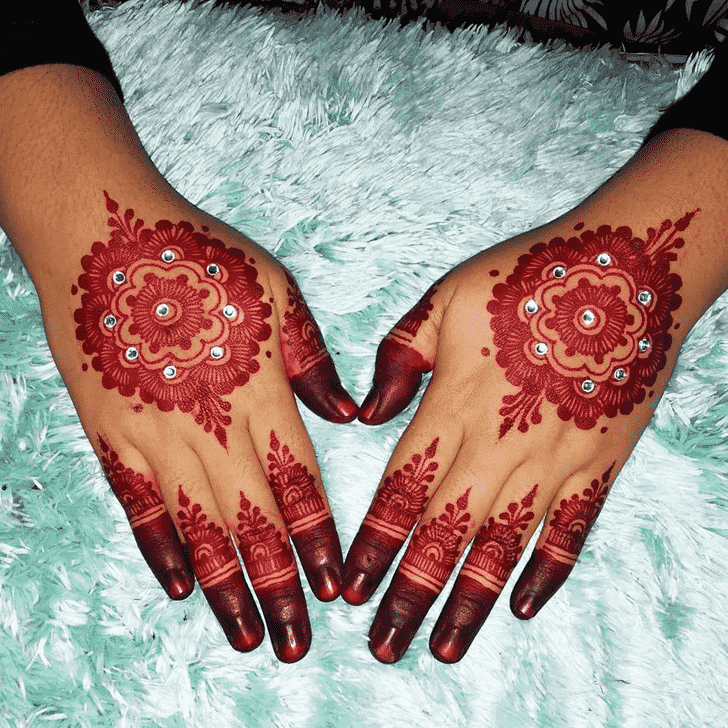 Slightly EID Henna Design