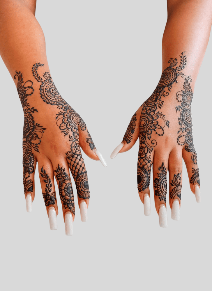 Adorable Eid Ul Azha Henna Design