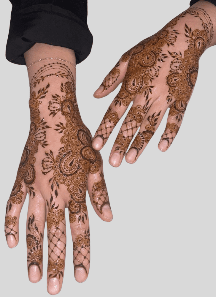 Angelic Eid Ul Azha Henna Design