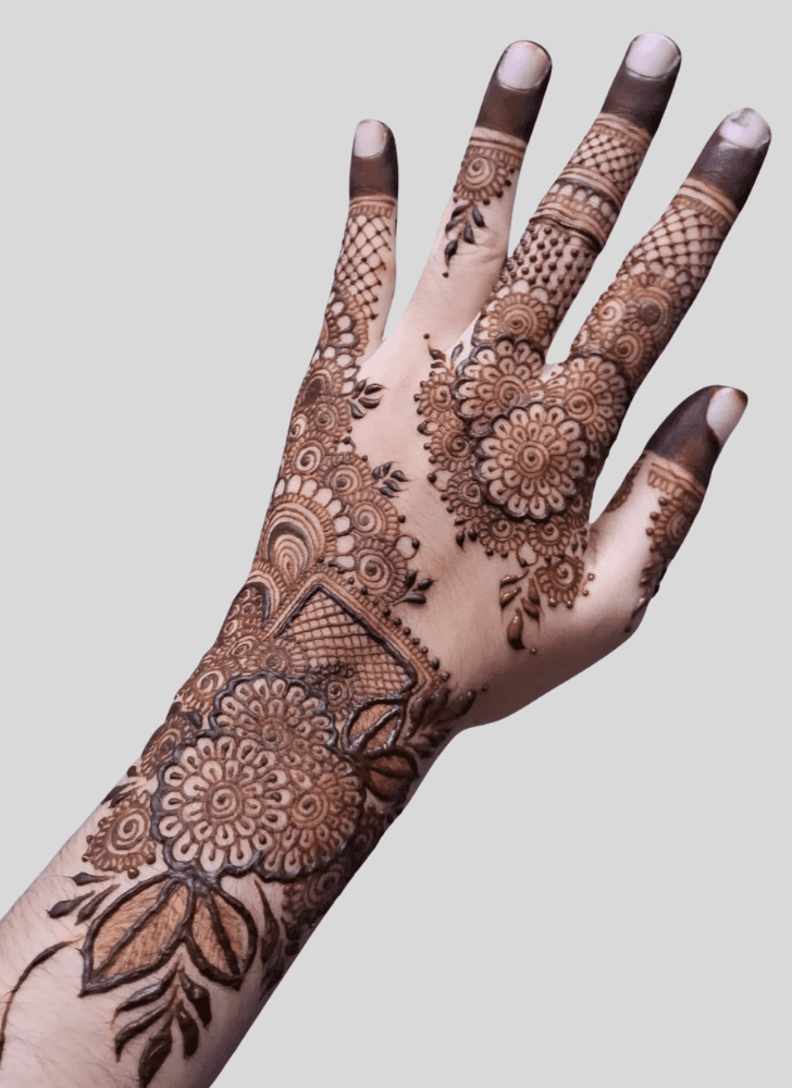 Comely Eid Ul Azha Henna Design