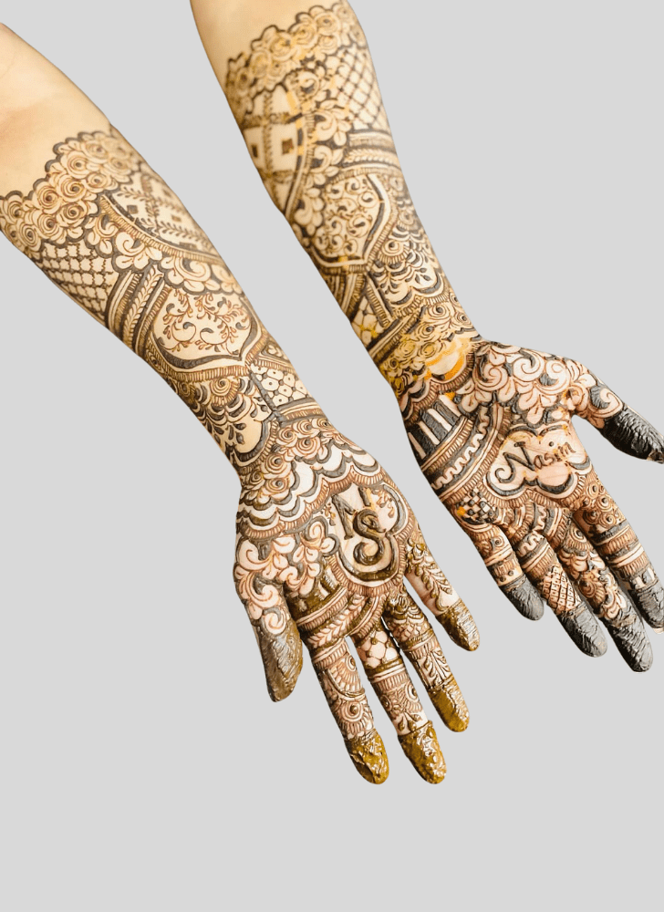 Elegant Eid Ul Azha Henna Design