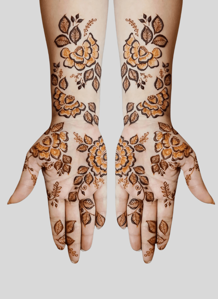 Enticing Eid Ul Azha Henna Design