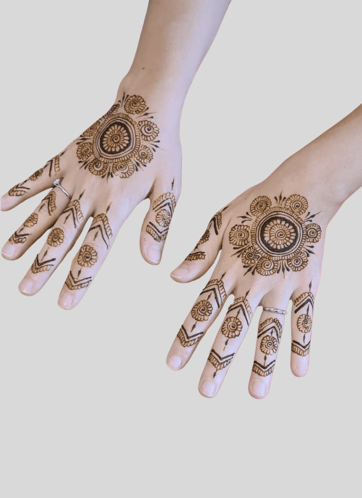 Excellent Eid Ul Azha Henna Design