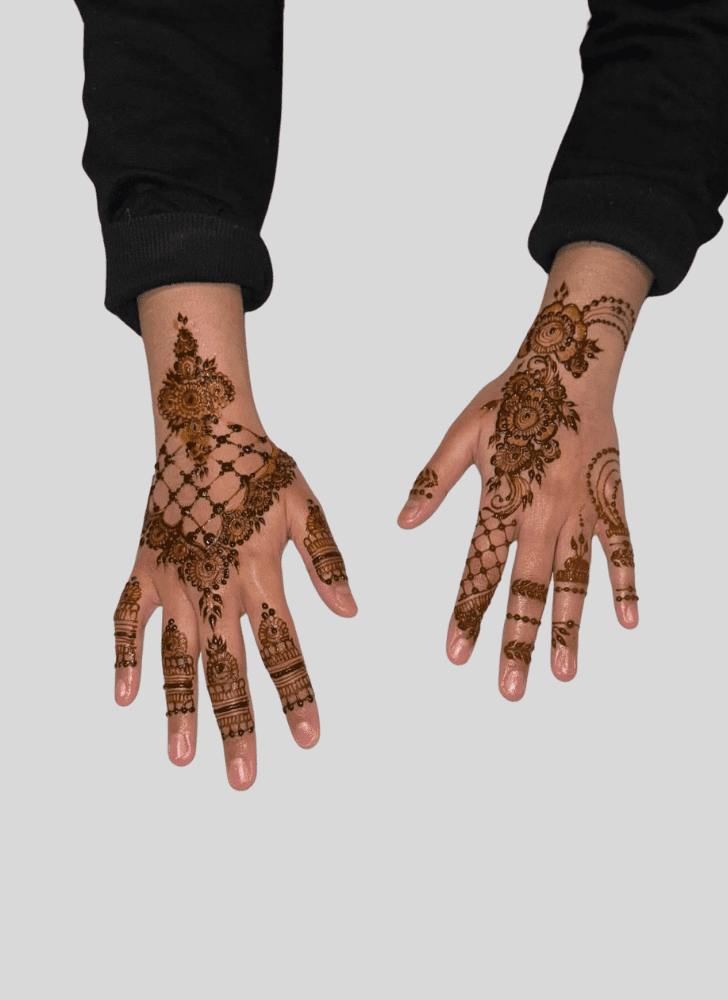 Nice Eid Ul Azha Henna Design