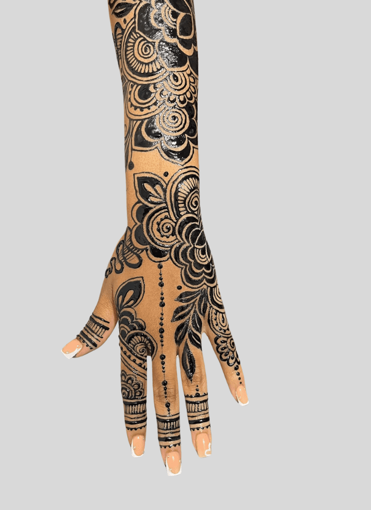 Pleasing Eid Ul Azha Henna Design