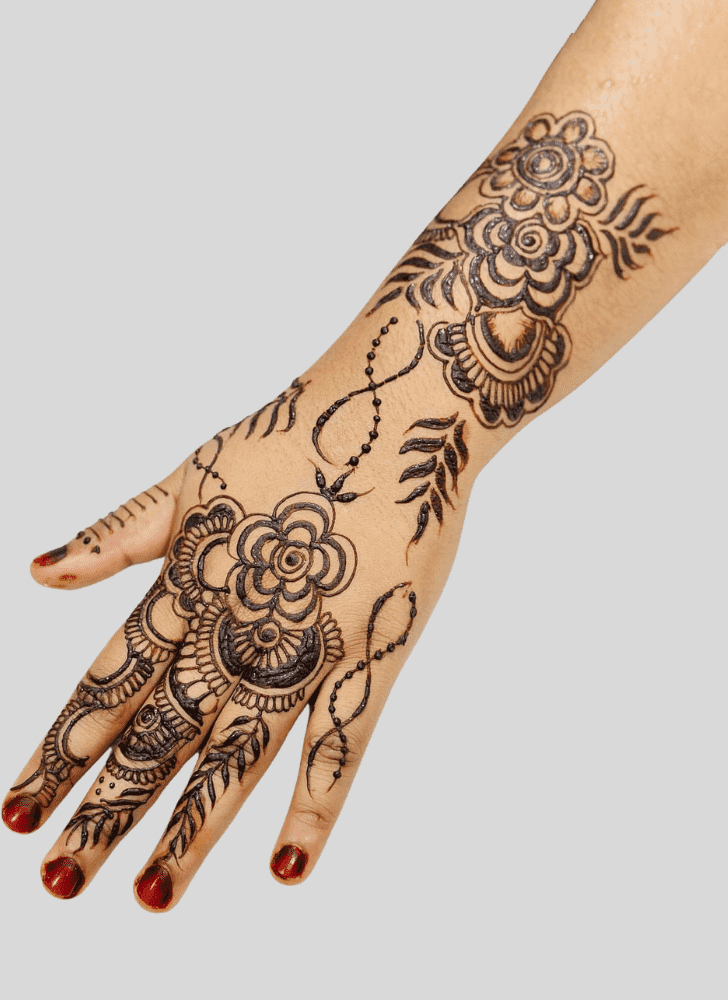 Slightly Eid Ul Azha Henna Design