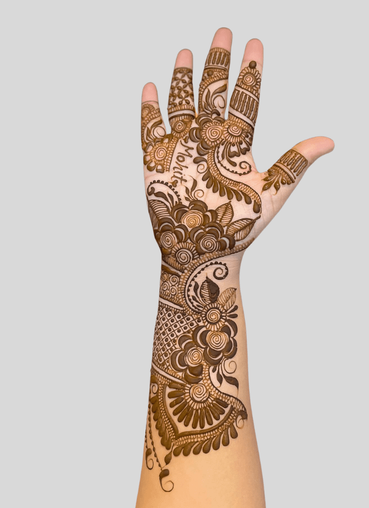 Appealing Eid Ul Fitr Henna Design