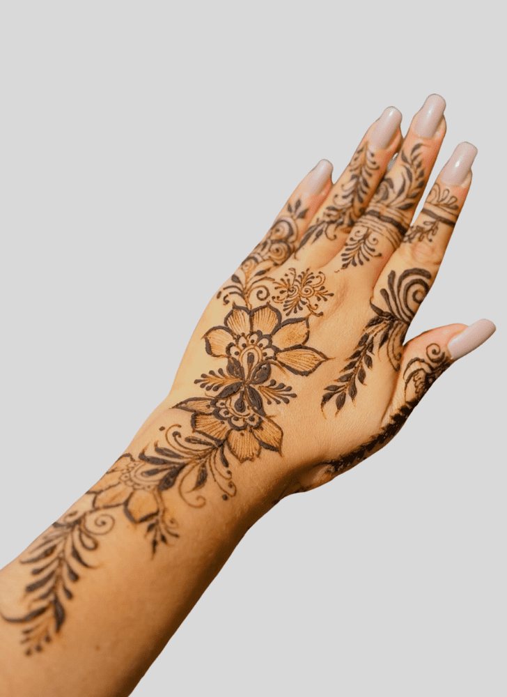 Bewitching Eid Ul Fitr Henna Design