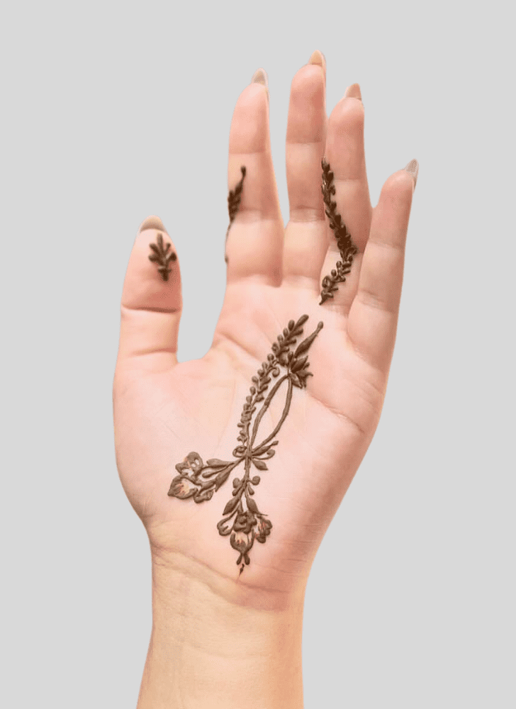 Charming Eid Ul Fitr Henna Design