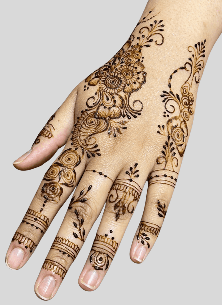 Classy Eid Ul Fitr Henna Design