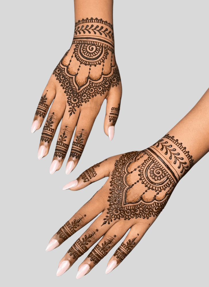 Dazzling Eid Ul Fitr Henna Design